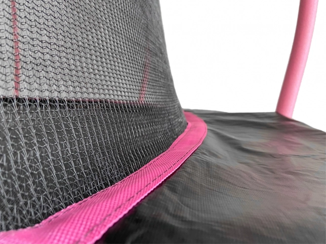 Lean Sport Max 12ft Trampoline Black-Pink