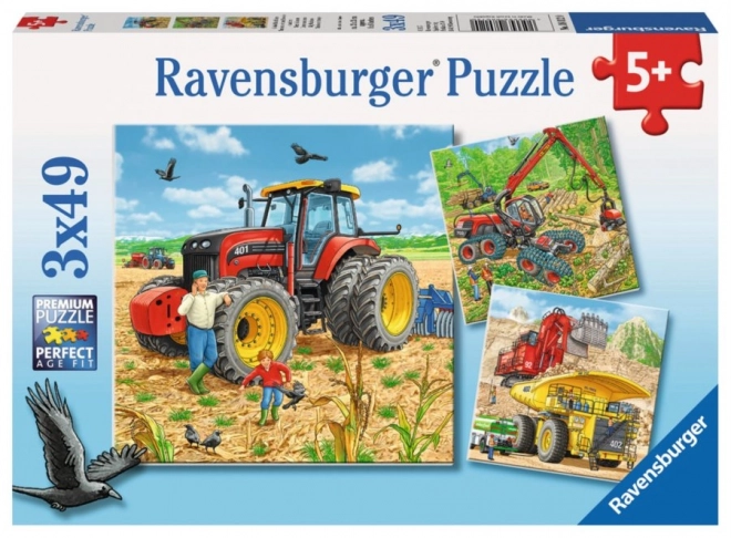 Ravensburger Puzzle Big Machines Set