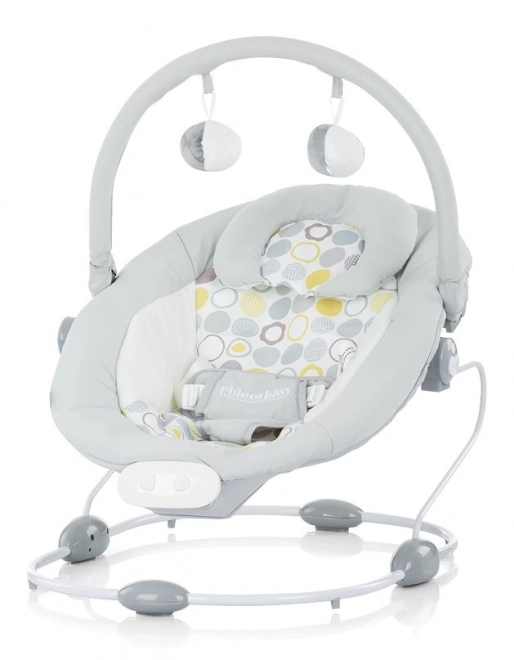 Vibrating Baby Bouncer Siesta Grey