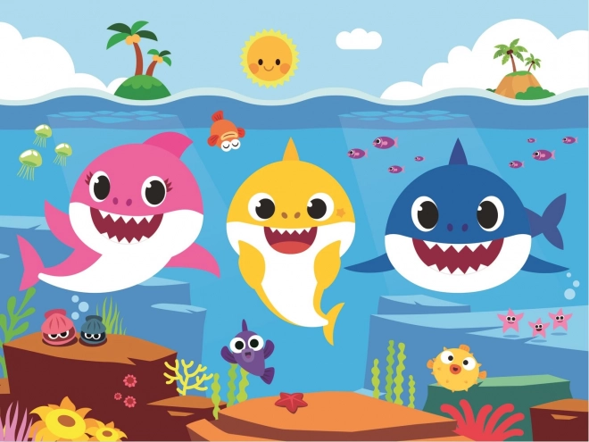 Puzzle Baby Shark: Underwater Shark World 30 Pieces