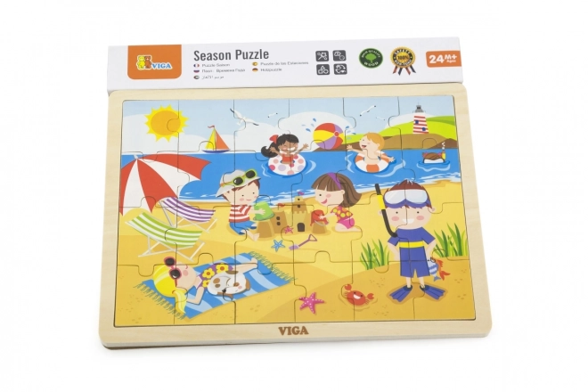 Nyári szezonális puzzle