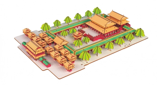 Woodcraft Wooden 3D Puzzle Confucius Temple