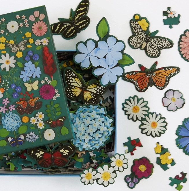 Butterfly Botanical Garden Puzzle 500 Pieces