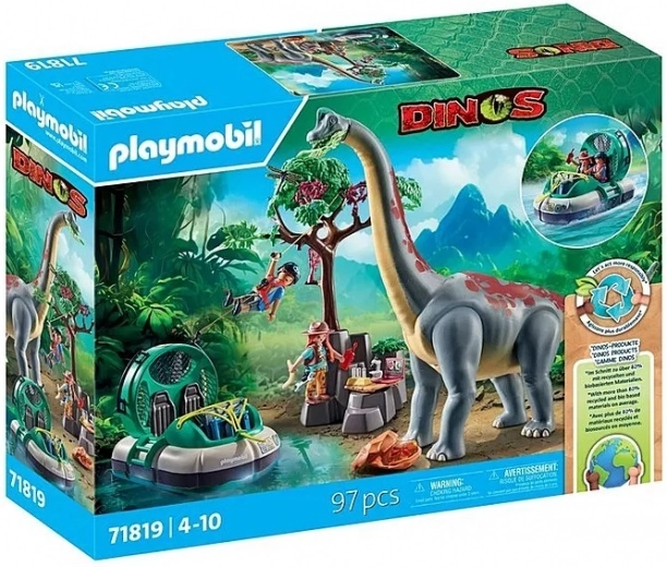 Aéroglisseur d’action pour expéditions aquatiques