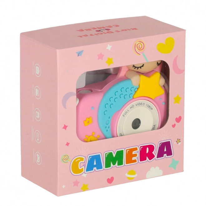 Digital camera for kids pink