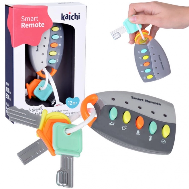 Interactive Toy Car Keys with Remote and Melodies