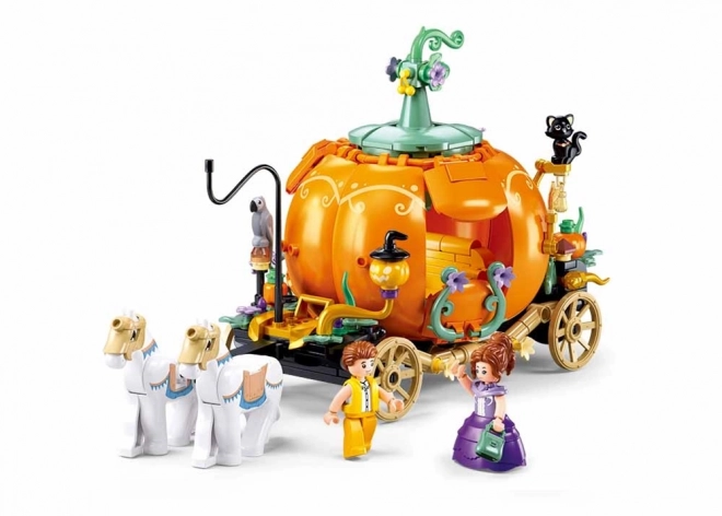 Sluban Girls Pumpkin Carriage