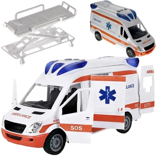 Emergency Ambulance Toy with Sound and Lights