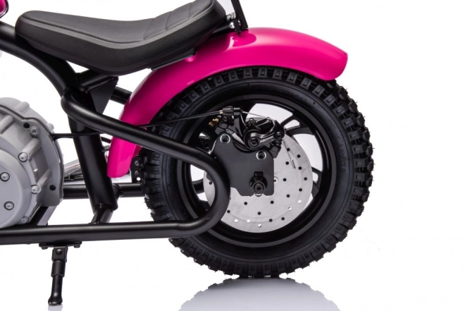 Pink Rechargeable Motorbike