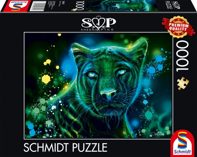 Schmidt Neon Panther Puzzle 1000 Pieces