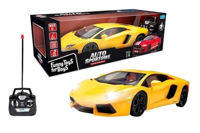 Remote Control Car with Lights and Tire Alignment