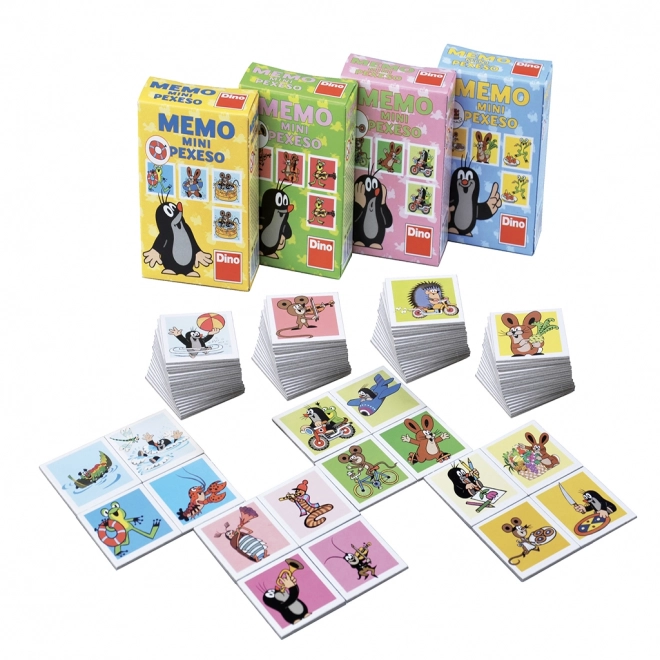 Dino mini memory game with Mole