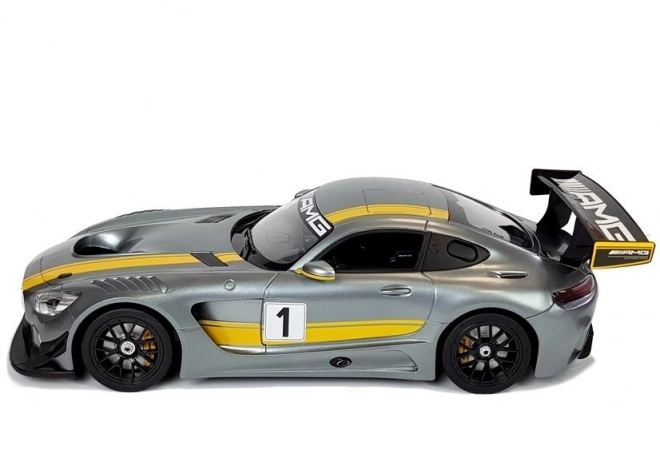 R/C Auto Mercedes-AMG GT3 Rastar 1:14 Grau ferngesteuert