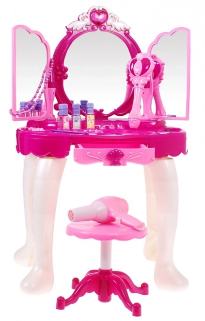 Princess Vanity Set with Accessories in Pink