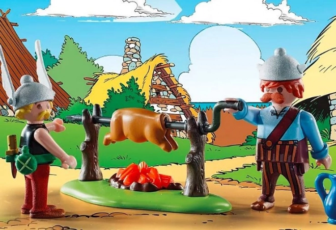 Asterix Village Festival Figurine Set