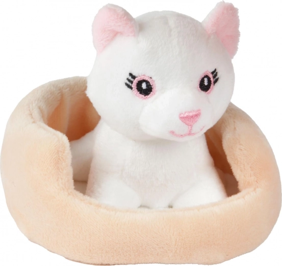 Soft plush and safe embroidered details