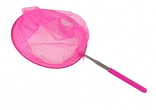 Folding Telescopic Insect Net 85 cm Pink