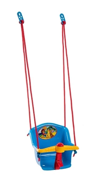 Baby Swing with Squeaker in Blue