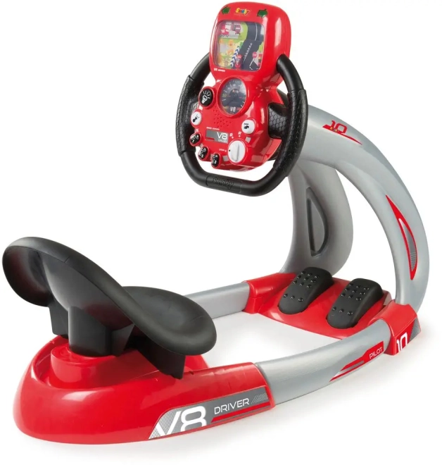 Guida realistica con volante elettronico