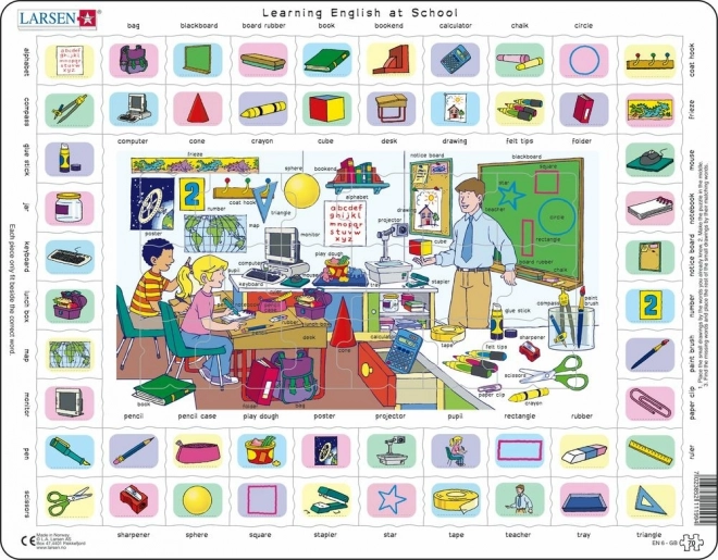 Larsen English School Puzzle