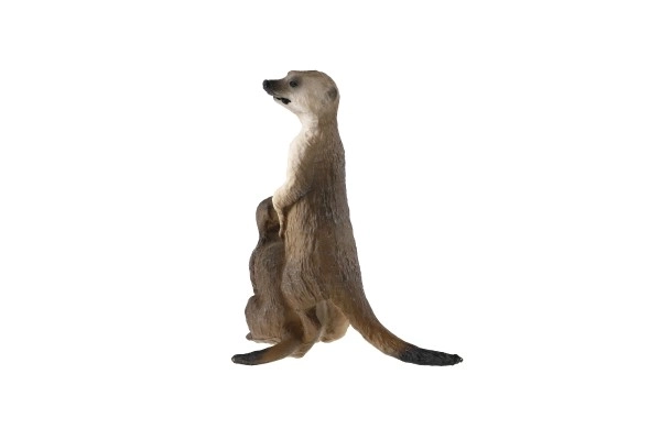 Meerkat with Baby Figurine