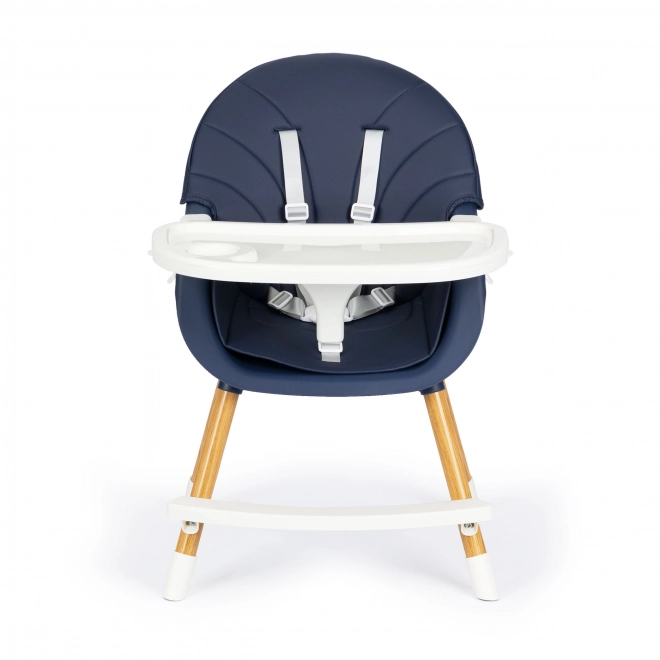 2-in-1 Feeding Chair Dark Blue