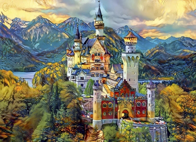 Neuschwanstein Puzzle 1000 Pieces