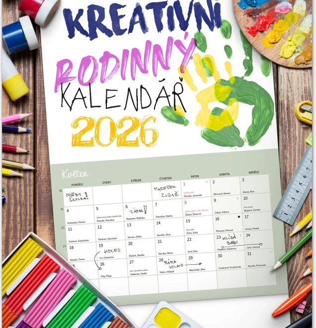 Creative Family Calendar 2026