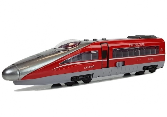 Pendolino Train with Pull-Back Mechanism