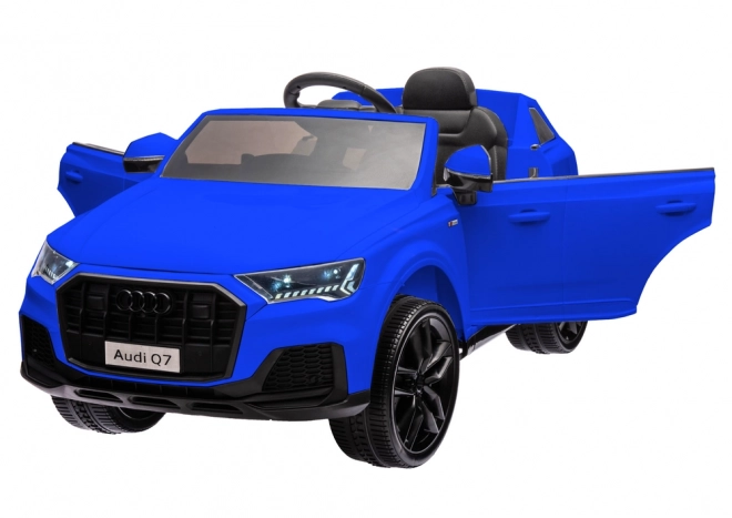 Electric Ride On Car Audi Q7 Blue Lacquered