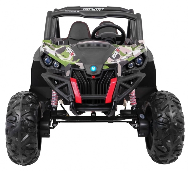 Dětský kočárek SuperStar Moro + pohon 4x4 + dálkové ovládání + zavazadlový prostor + MP3 LED + zámek dveří