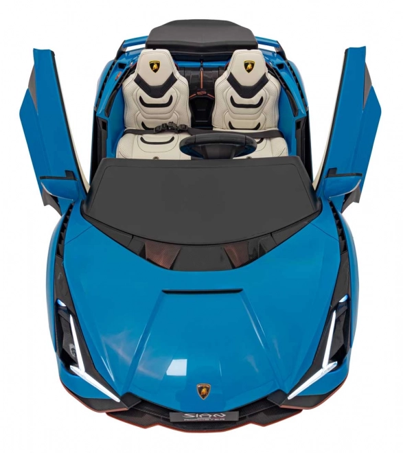 Ružové vozidlo Lamborghini Sian – Modré