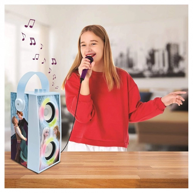 Altoparlante Portatile con Microfono Frozen di Lexibook