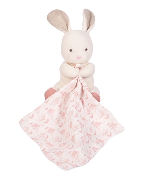 Gift Set - Plush Rabbit with Pink Blanket