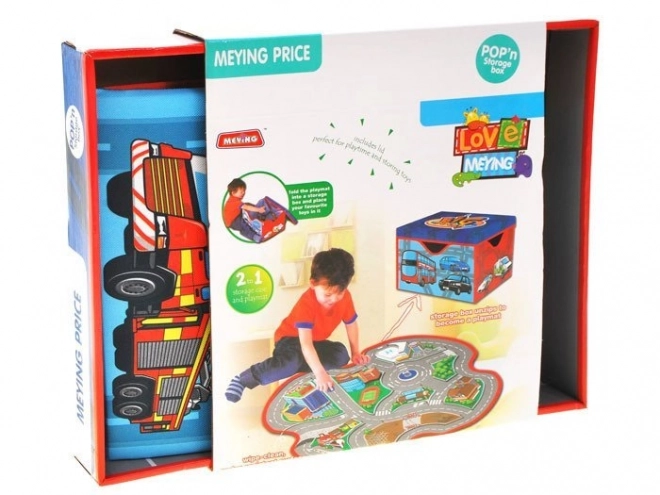 Creative Box with Playmat Streets 2-in-1