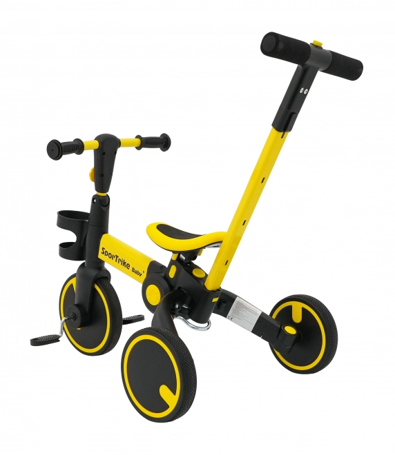 Yellow Happy Bike 3-in-1 Sportrike