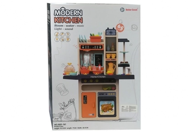 Orange Children's Kitchen Set