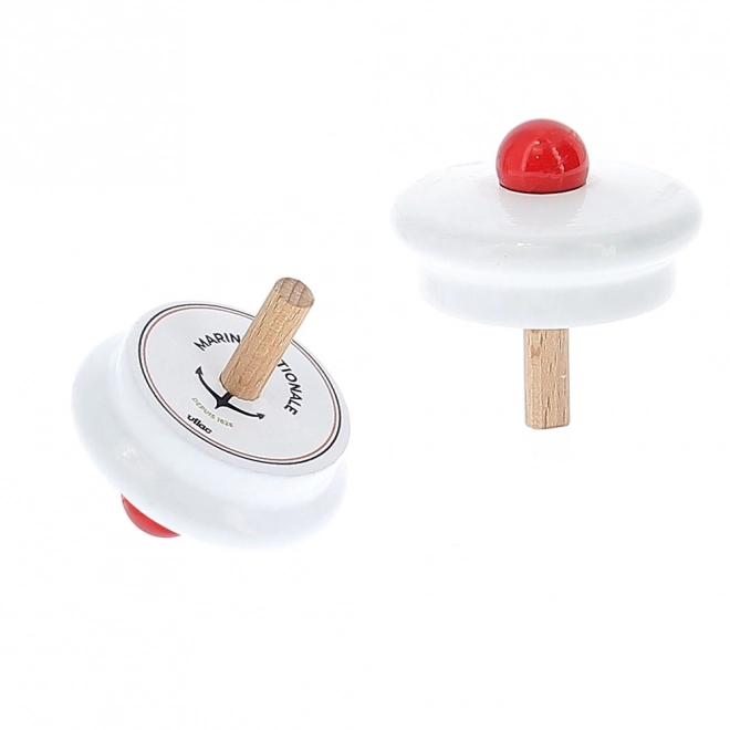 Vilac Spinning Top with Sailor Hat