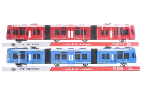 Plastic Trolleybus Toy