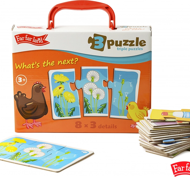 Far Far Land puzzle trio 8 pictures