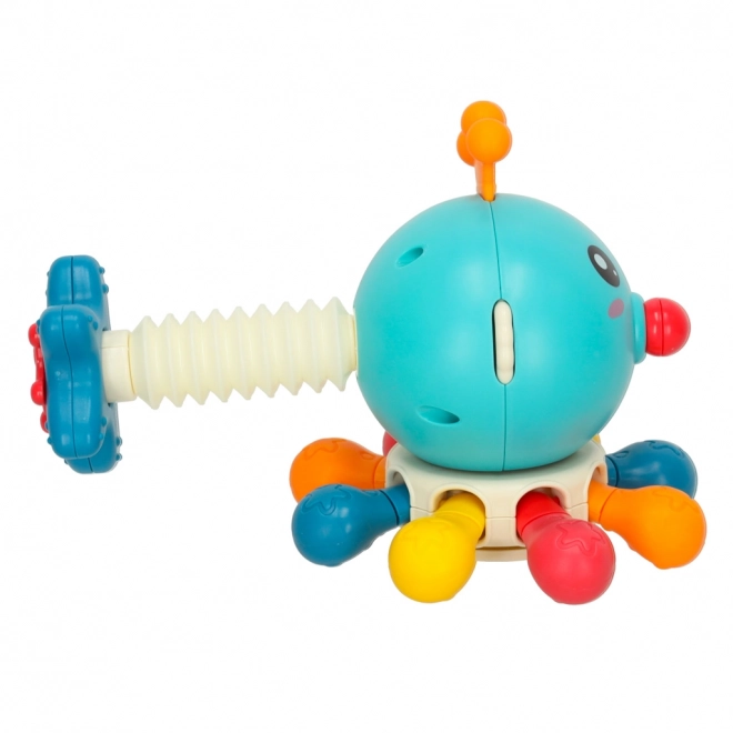 Octopus Sensory Toy for Infants Blue