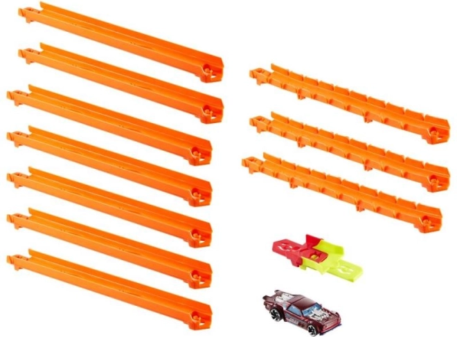 Hot Wheels Track Creator kezdőkészlet pályával és kisautóval