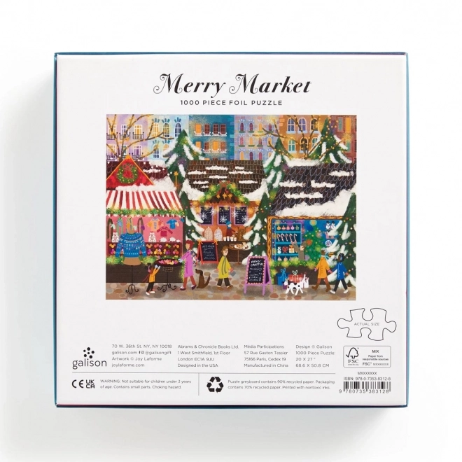 Joy Laforme Christmas Market Puzzle