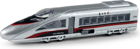 Metalen mini sneltrein