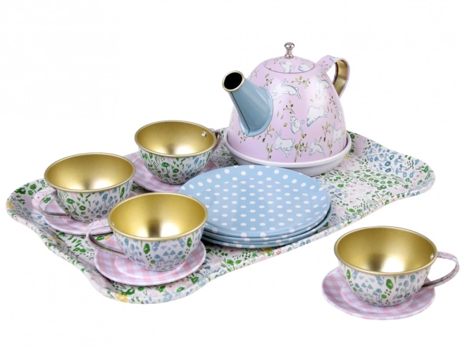 Children's Tea Set with Tray