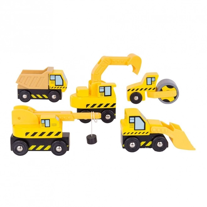 Bigjigs Rail Construction Machines