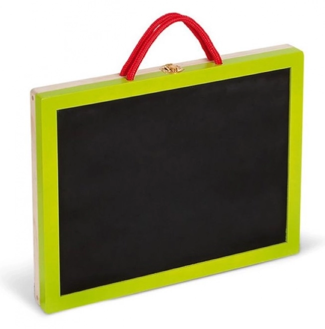 Wooden Educational Suitcase 4-in-1 with Magnetic Board and Accessories