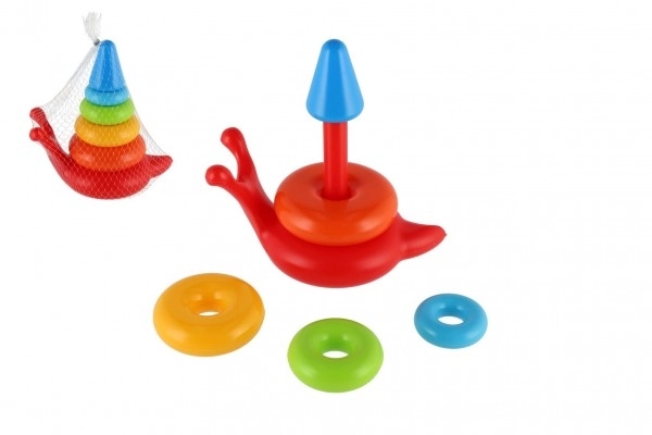 Colorful Stacking Pyramid Toy for Toddlers