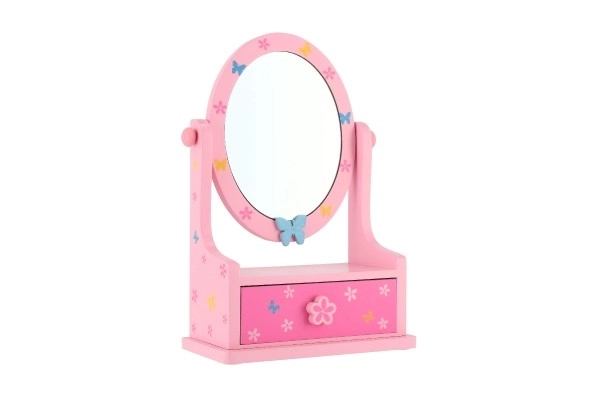 Jewelry Box with Mirror and Drawer