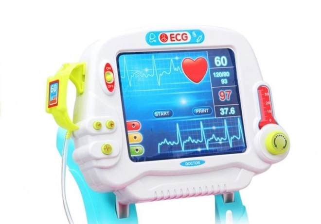 Doctor's Playset with EKG Trolley